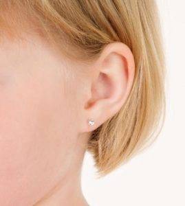 Medical Ear Piercing for kid