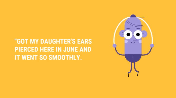 Daughters piercing