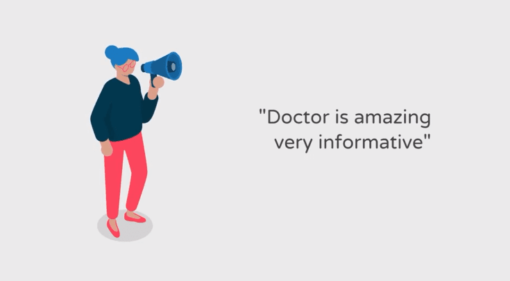 Doctor is amazing