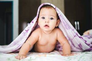 Baby after-shower glowin-pediatric care