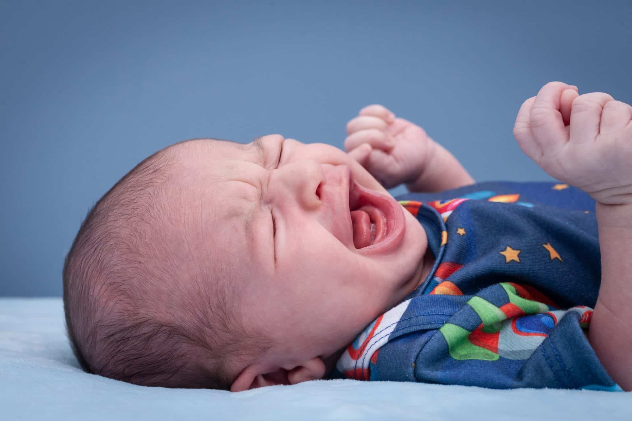 crying newborn baby