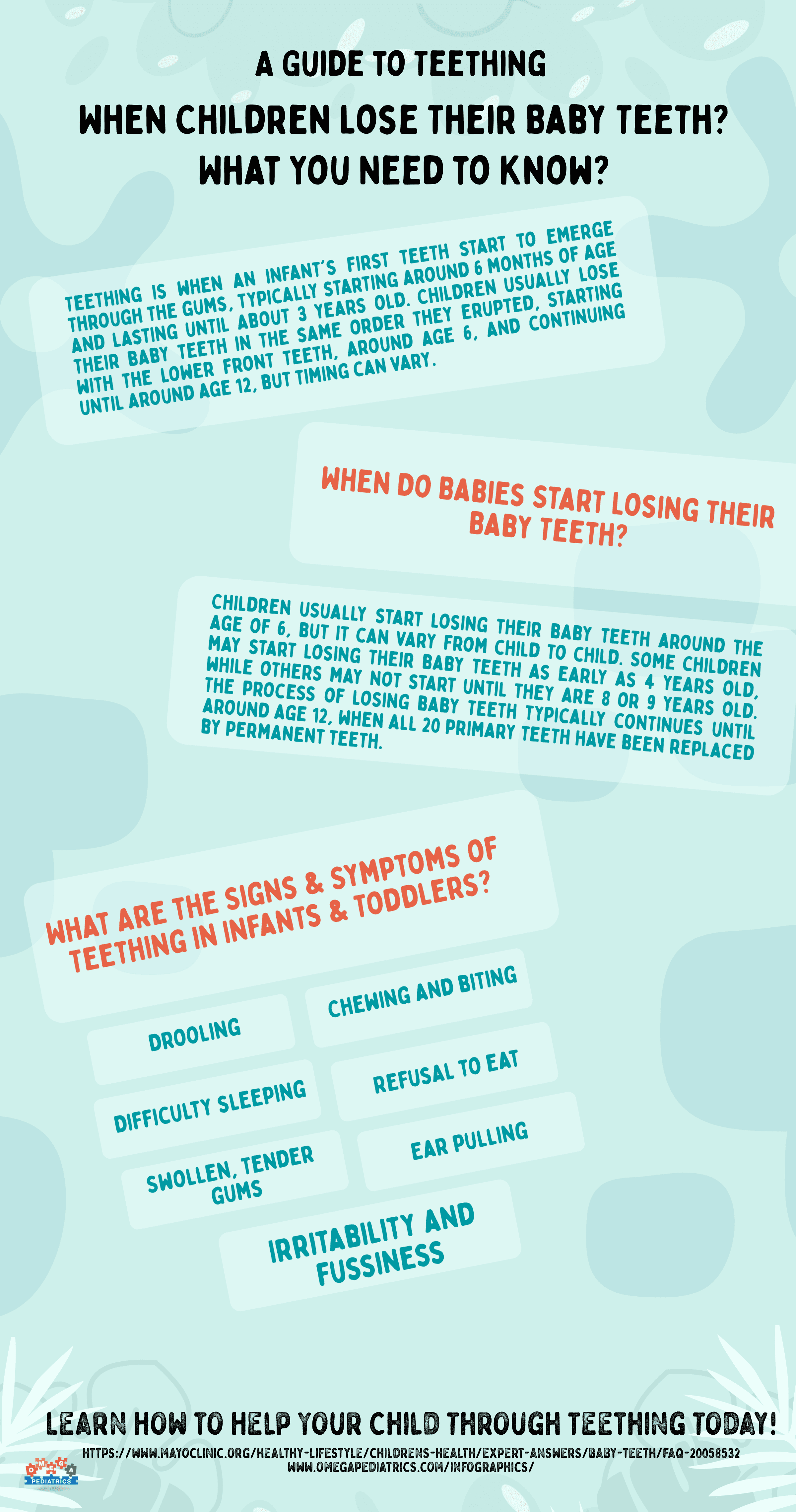 A Guide to Teething & When Children Lose Their Baby Teeth: What You Need to Know 1 8 A Guide to Teething When Children Lose Their Baby Teeth What You Need to Know