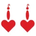 medical-grade plastic earrings icon