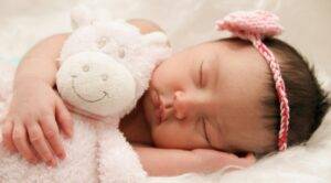 newborn baby girl